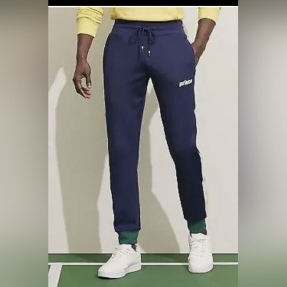NWT Prince Pickleball Preppy Blue Jogger Green Cuffs Target Relaxed Fit XXL Mens